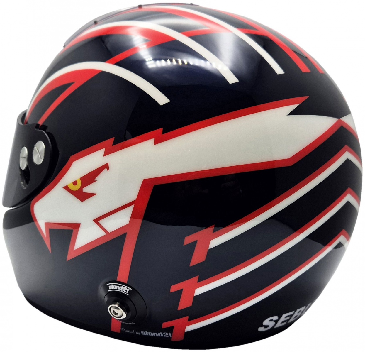 All the models shown on the Stand 21 website or in the Stand 21 catalog and not explicitely described as stock versions are illustrated strictly as examples of the company's expertise and capability and the pictures shown do not imply any violations of any trademarks. Such use of registered trademarks was carried out solely for authorized teams or drivers use and are not for sale to the public.