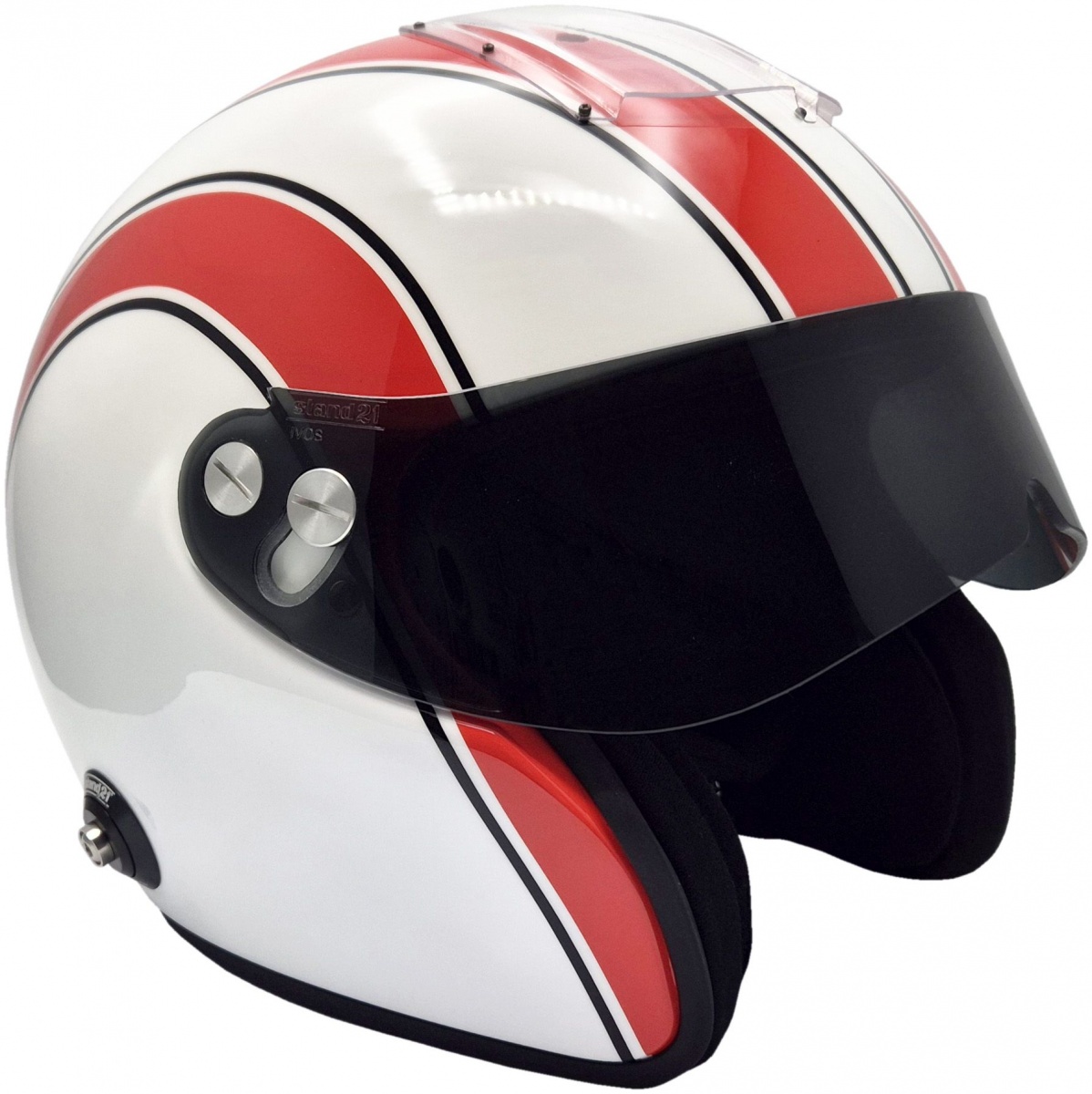 All the models shown on the Stand 21 website or in the Stand 21 catalog and not explicitely described as stock versions are illustrated strictly as examples of the company's expertise and capability and the pictures shown do not imply any violations of any trademarks. Such use of registered trademarks was carried out solely for authorized teams or drivers use and are not for sale to the public.